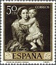 Spain 1960 Murillo 50 CTS Brown Edifil 1272. España 1960 1272. Uploaded by susofe